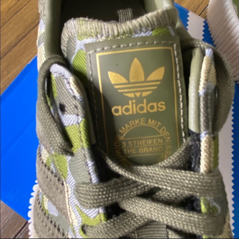 FLASH SALE! Adidas Sambarose camo green casual sneaker shoe - Picture 5 of 9